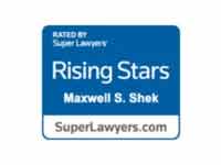 Rated By | Super Lawyers | Rising Stars | Maxwell S. Shek | SuperLawyers.com